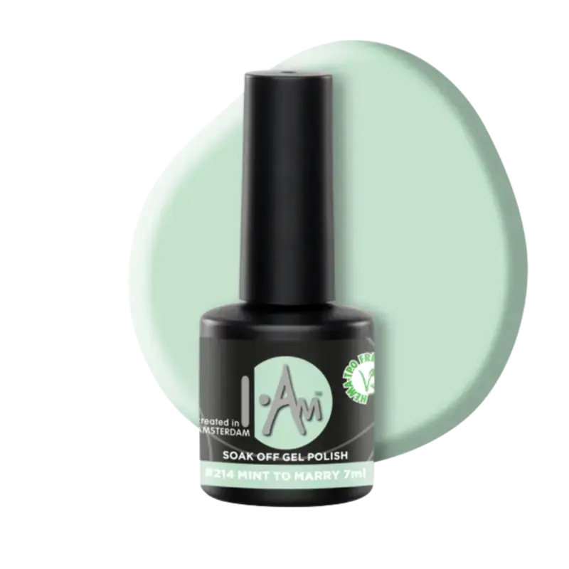 Super-Preis I.Am Soak Off Gel Polish 7ml 214 Mint To Marry