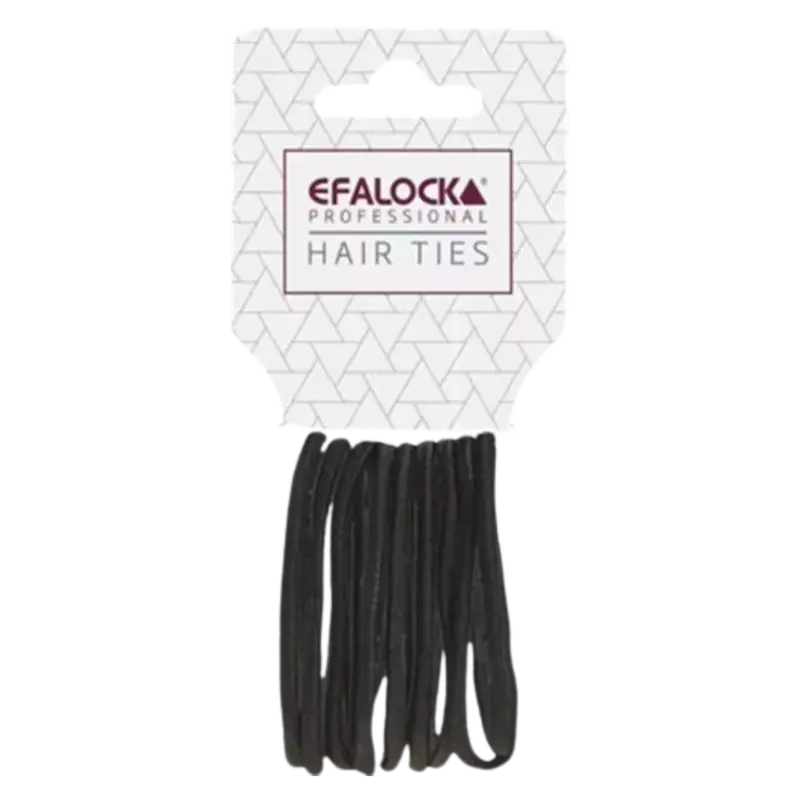 Efalock Haargummi 55mm- 10 Stucks Brown Nur Für Kurze Zeit