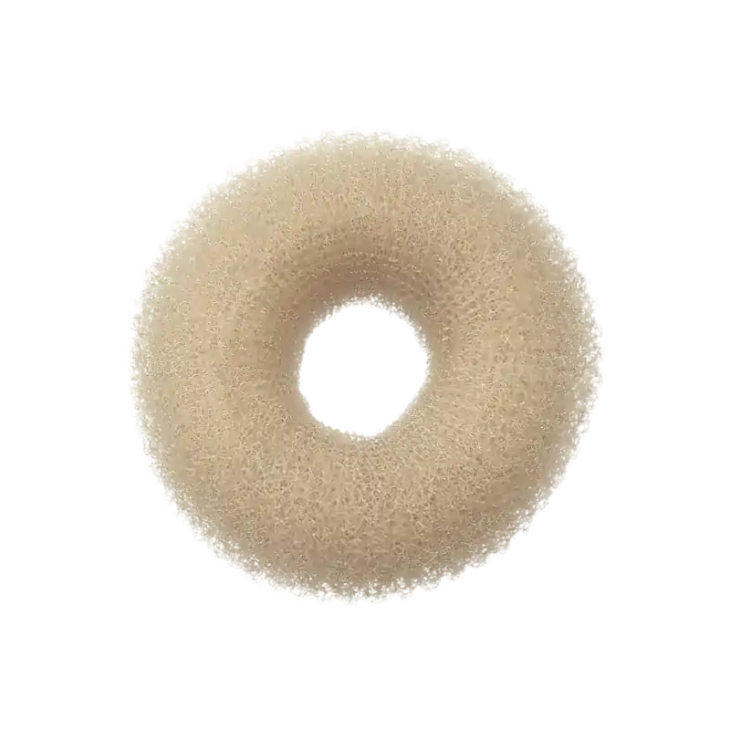 Sibel Bun Ring Nylon Blonde 9cm Beliebt