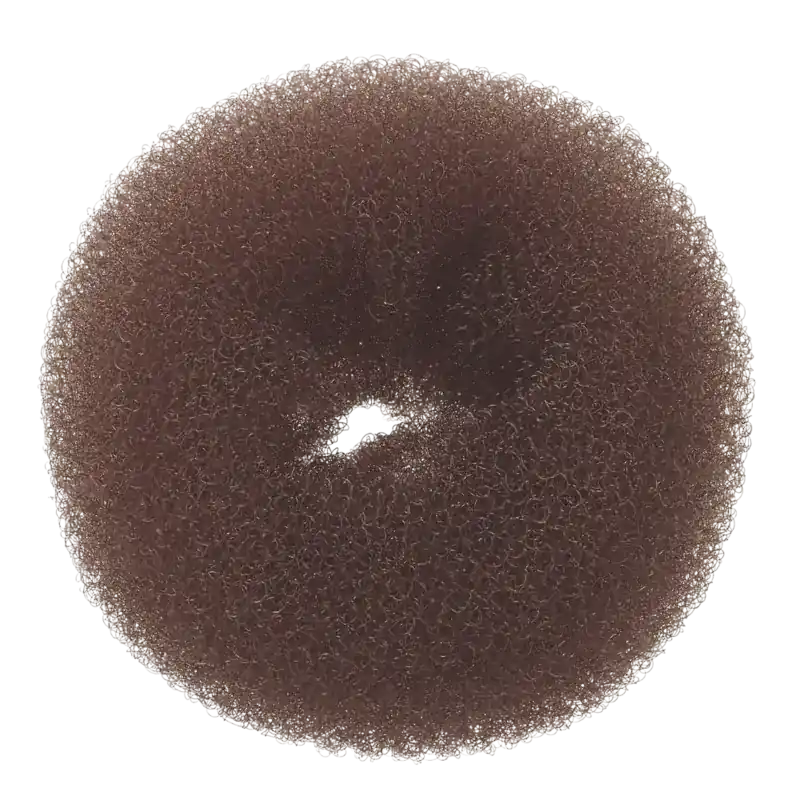 Sibel Bun Ring Nylon Brown 10cm Sonderaktion