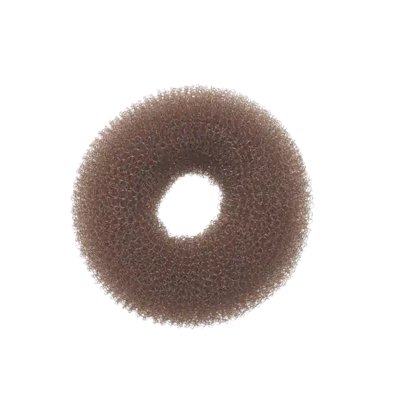 Schnäppchen Sibel Bun Ring Nylon Brown 8cm