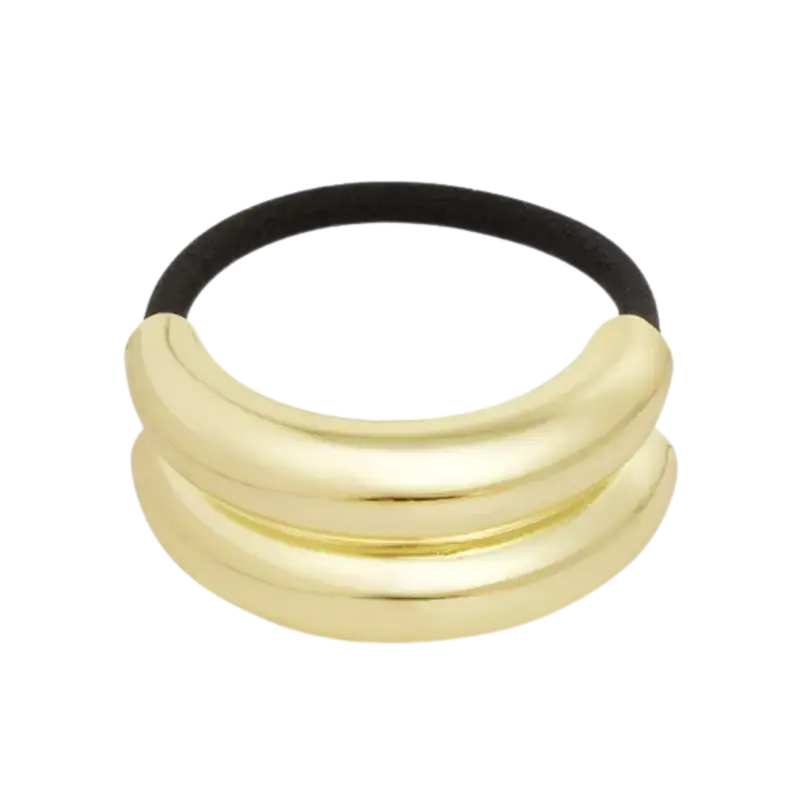 Neu Im Sortiment Salonline Hair Elastic Lemmy Gold