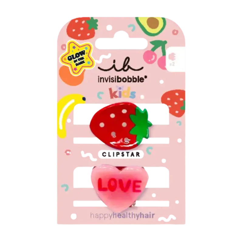 Beliebt Invisibobble Clipstar Glow Kids Frutti Strawberry