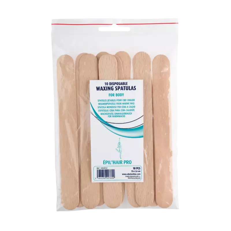 Sibel Wooden Spatulas 15cm 10 pcs Aktuell