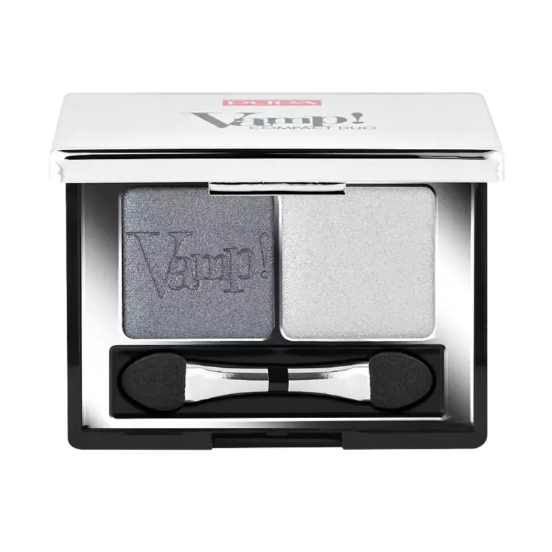 Jetzt Bestellen PUPA Milano Vamp! Compact Duo Eyeshadow 009 - Silver Stone