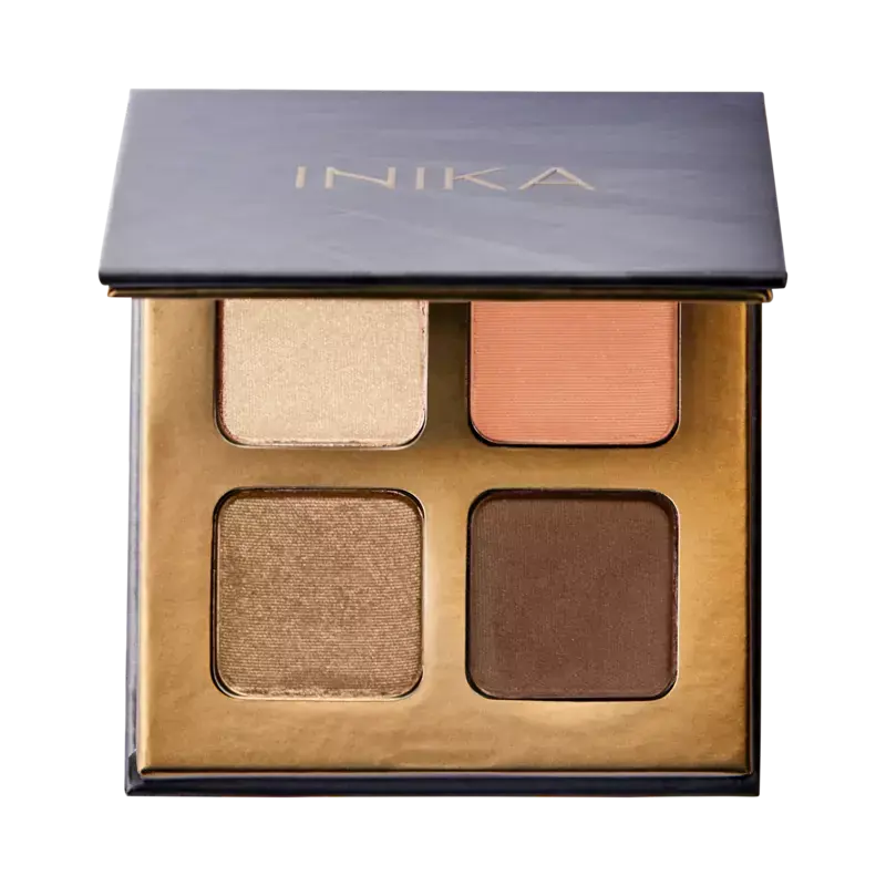 INIKA Eyeshadow Quad 5gr Sunset Zertifiziert