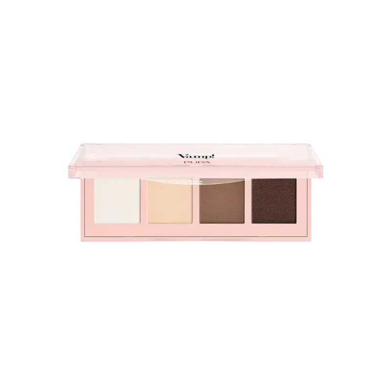 Letzte Chance PUPA Milano Vamp! 4 Eyeshadows Palette 001