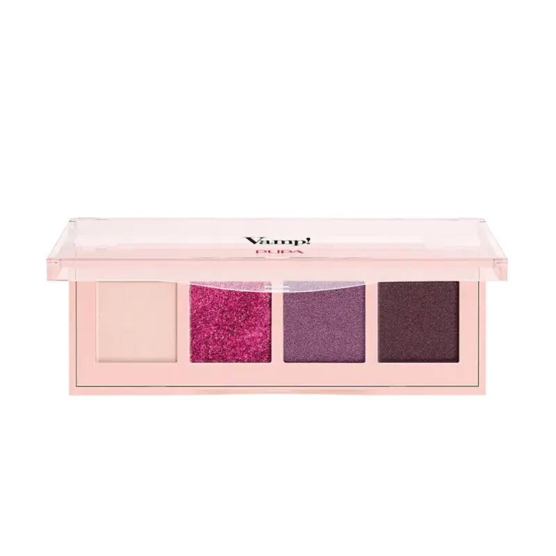 Billig PUPA Milano Vamp! 4 Eyeshadows Palette 004