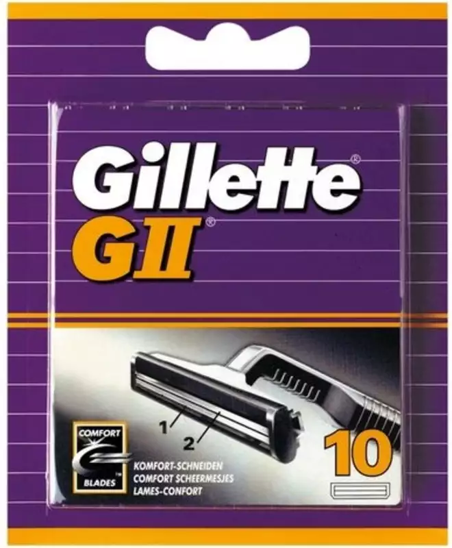 Gillette GII Blades 10 stück Top-Angebot