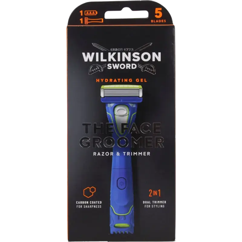 Preisreduziert Wilkinson The Face Groomer Razor & Trimmer