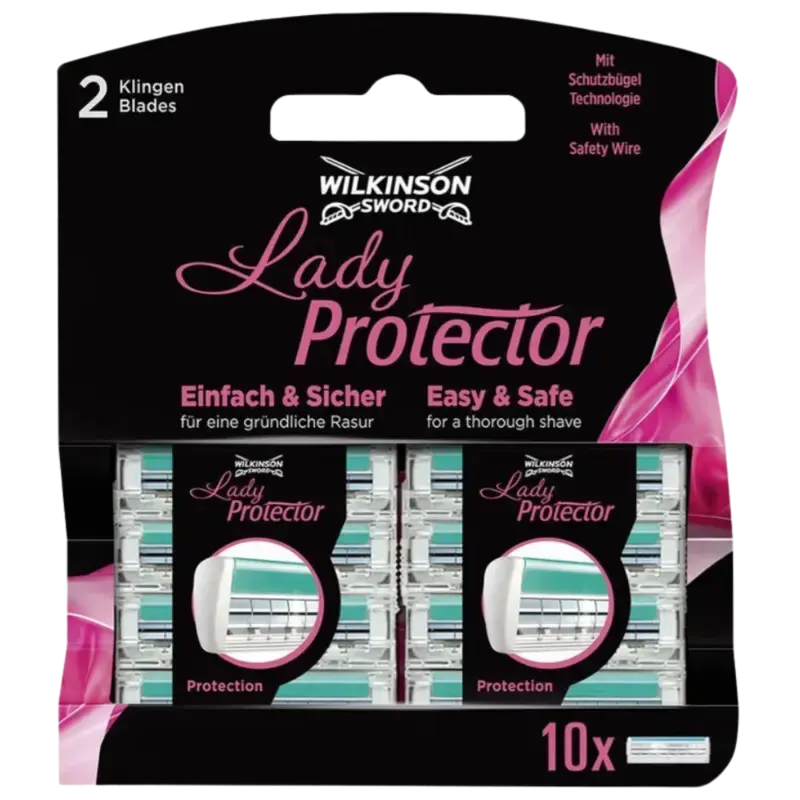 Wilkinson Lady Protector Blades 10 stück Neue Kollektion
