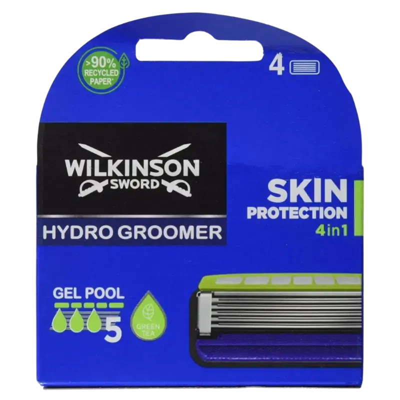 Wilkinson Hydro Groomer Blades 4 stück Heißes Angebot