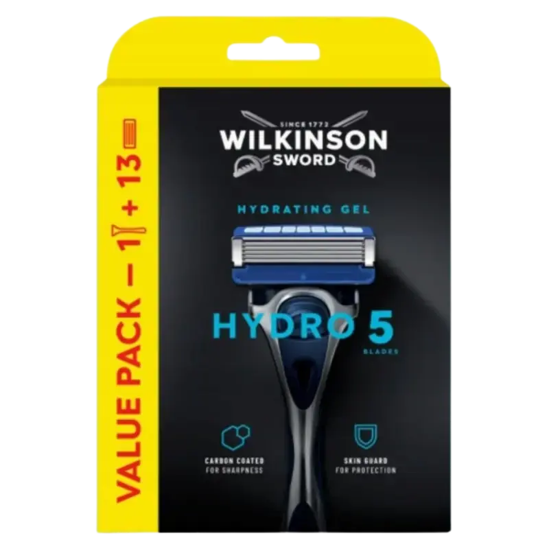 Wilkinson Hydro 5 Razor + 13 blades Schneller Versand