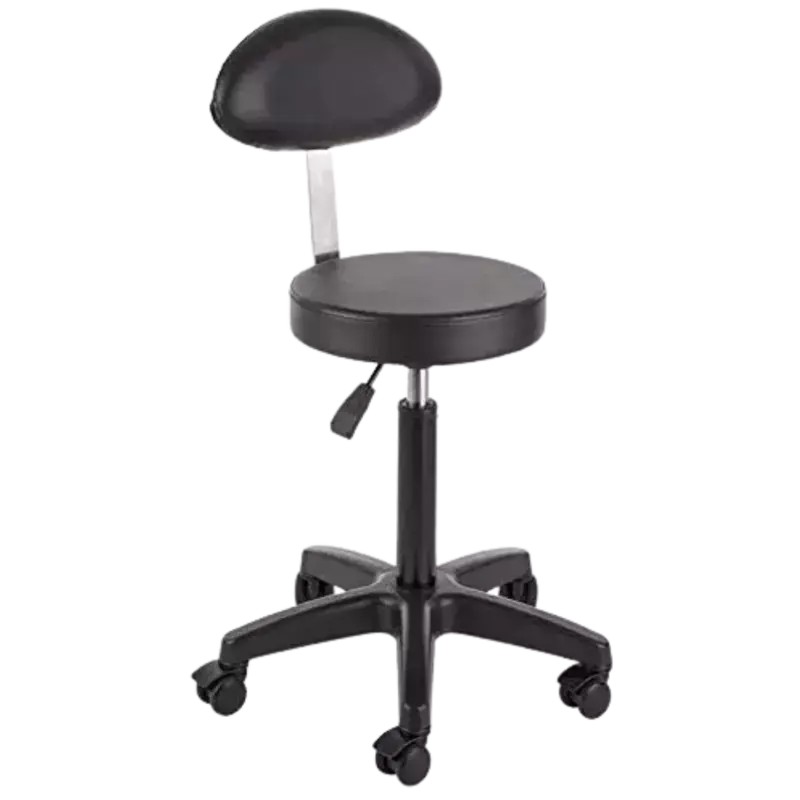 Meistverkauft Efalock Fade Rollhocker Schwarz Medium