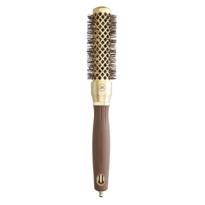 Top-Seller Olivia Garden Blowout Shine Wavy Bristles Gold & Brown 25