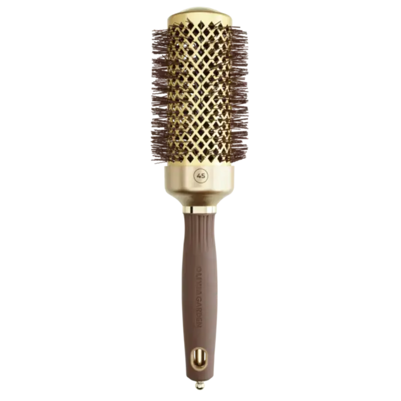 Geprüft Olivia Garden Blowout Shine Wavy Bristles Gold & Brown 45