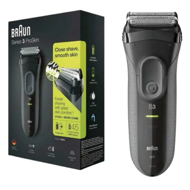 Echt Braun Series 3 ProSkin 3000S Grey