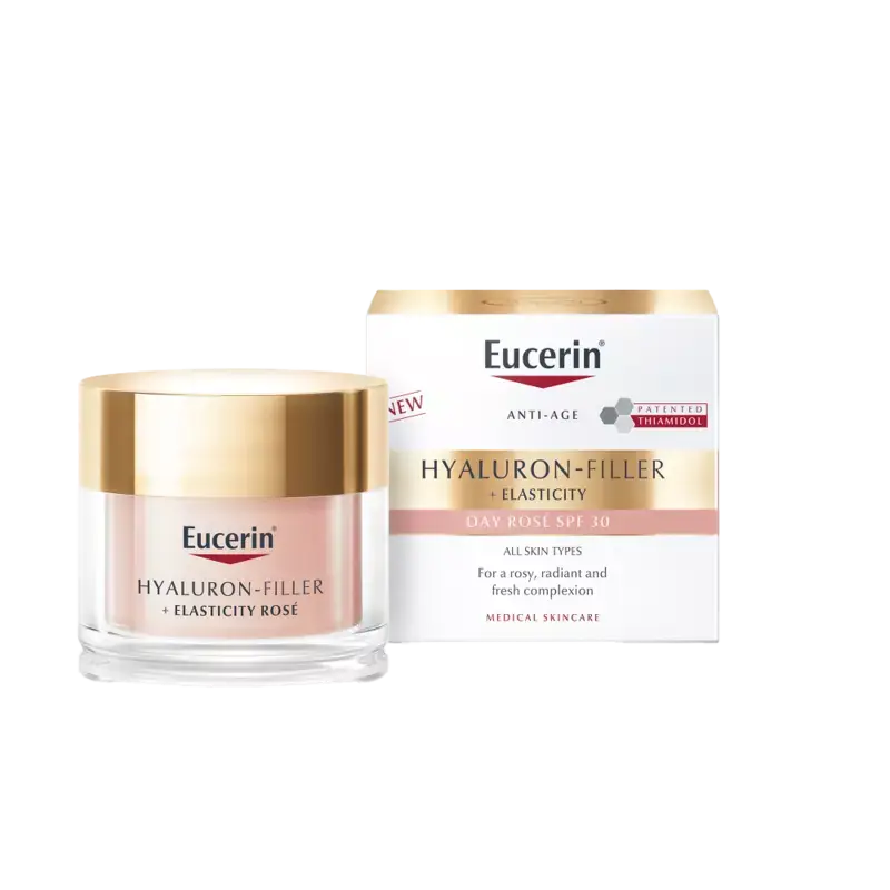 Eucerin Hyaluron-Filler + Elasticity Daycream Rose SPF30 50ml Super-Preis