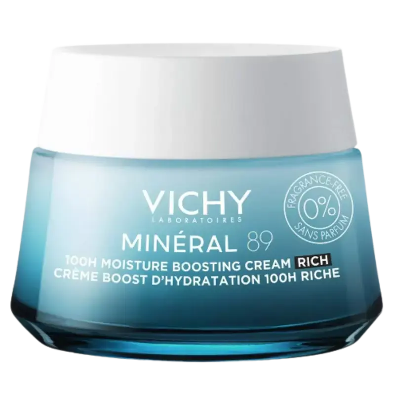 Wochenendangebot Vichy Minéral 89 100h Moisture Boosting Cream Rich - Fragrance Free 50ml