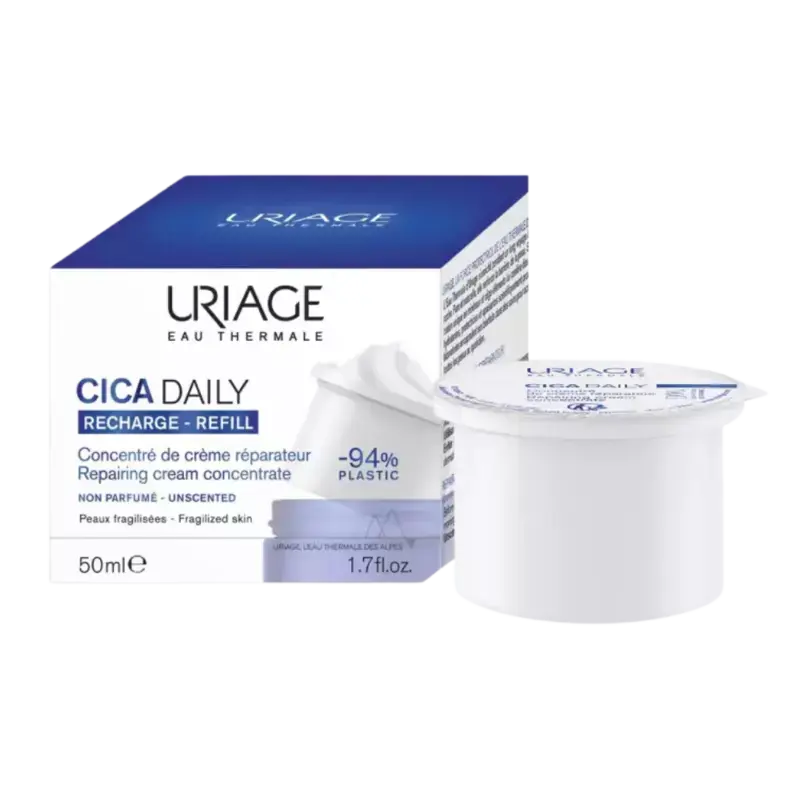 Uriage Bariéderm-CICA Daily Repairing Cream concentrate 50ml - Refill Rabatt