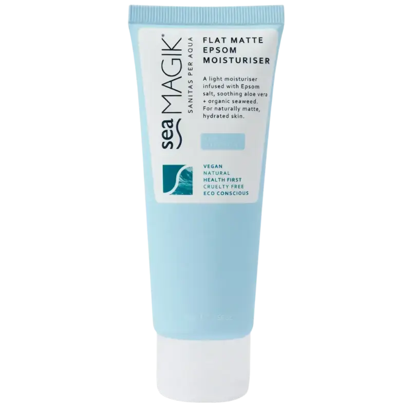 Sea Magik Flat Matte Epsom Moisturiser 75ml Neue Kollektion