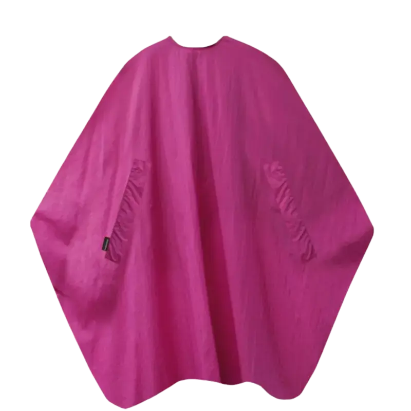 Solange Der Vorrat Reicht Trend Design Classic Haarschneideumhang - Druckknöpfe Purple Pink