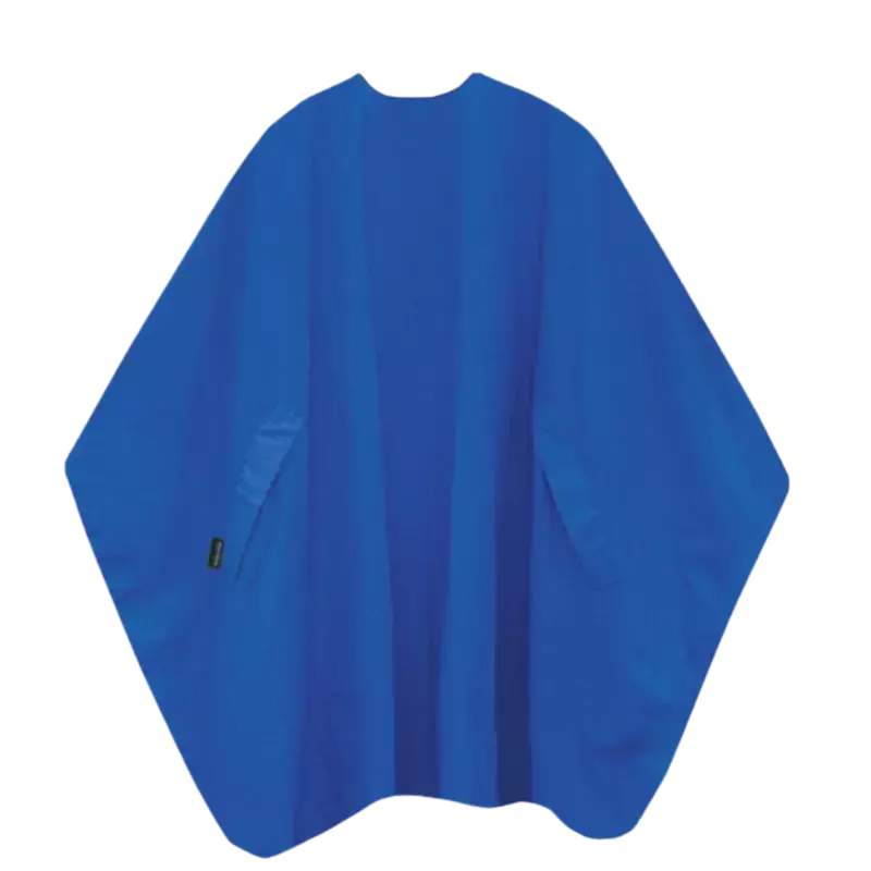 Mega-Angebot Trend Design Classic Haarschneideumhang - Druckknöpfe Blau
