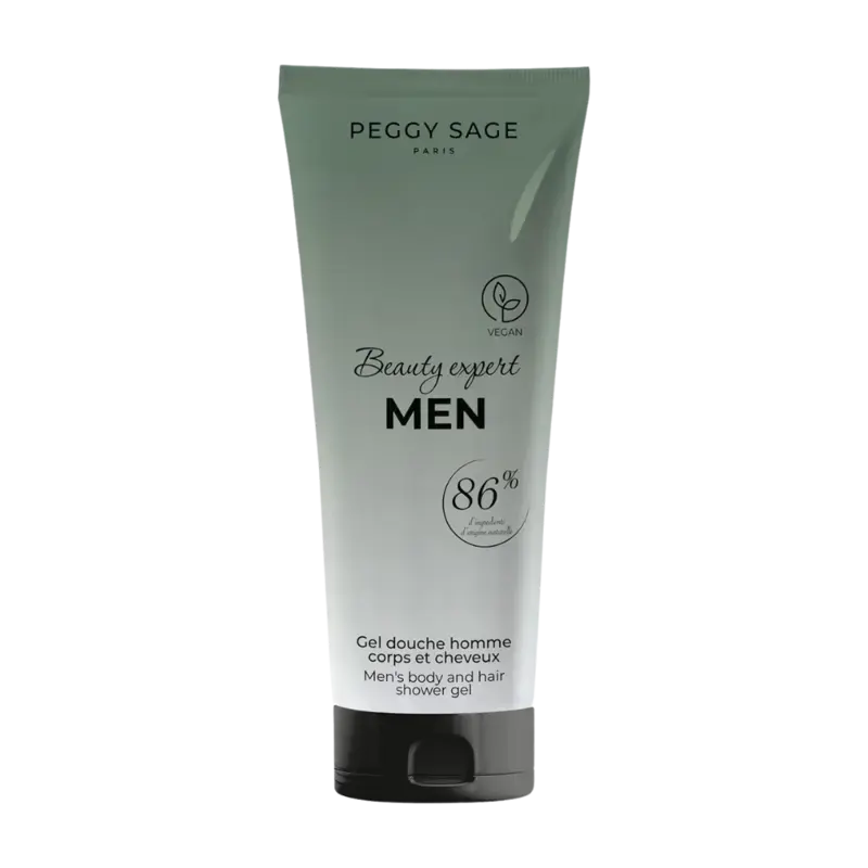 Peggy Sage Beauty Expert Men Men‘S Body And Hair Shower Gel – Beauty Expert Men 200ml Schneller Versand