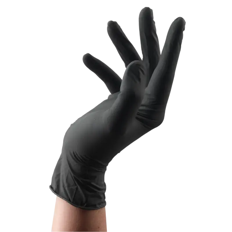 Beliebt Sibel Gloves Disposable Latex Black 100pcs Small