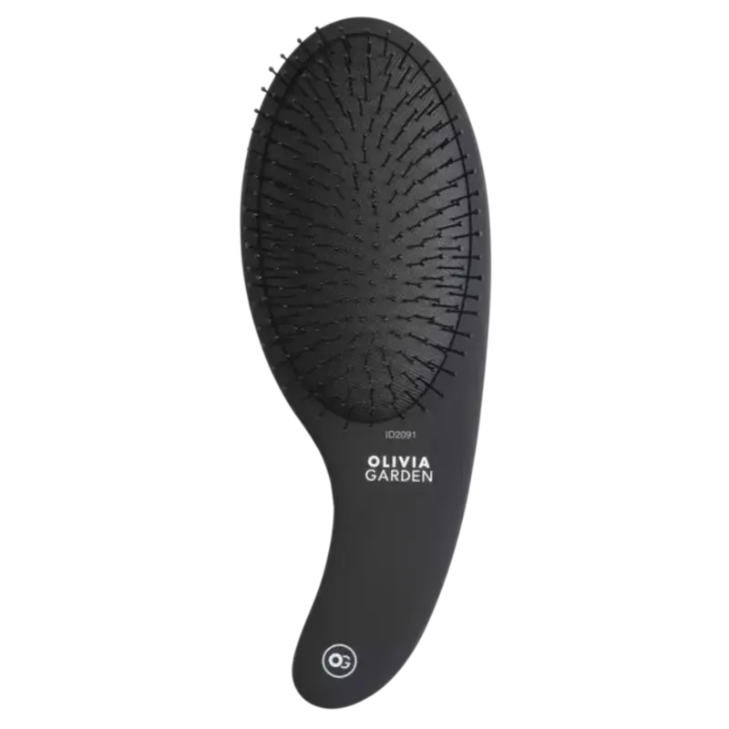 Olivia Garden Expert Care Curve Nylon Bristles Matt Black Jetzt Kaufen