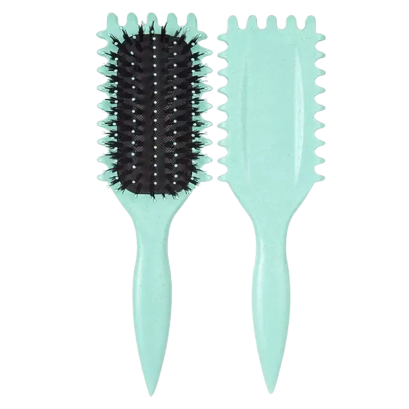 Neue Kollektion DOOP Me & Brush Curly Hair Styling Brush Grün