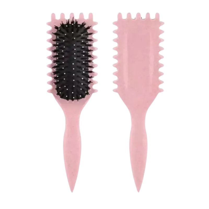DOOP Me & Brush Curly Hair Styling Brush Rosa Sonderaktion