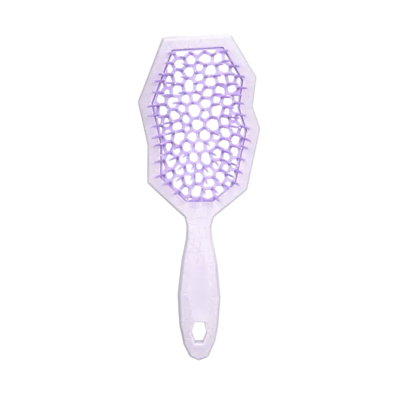 Zertifiziert Efalock Blushgreen Detangling Brush Purple