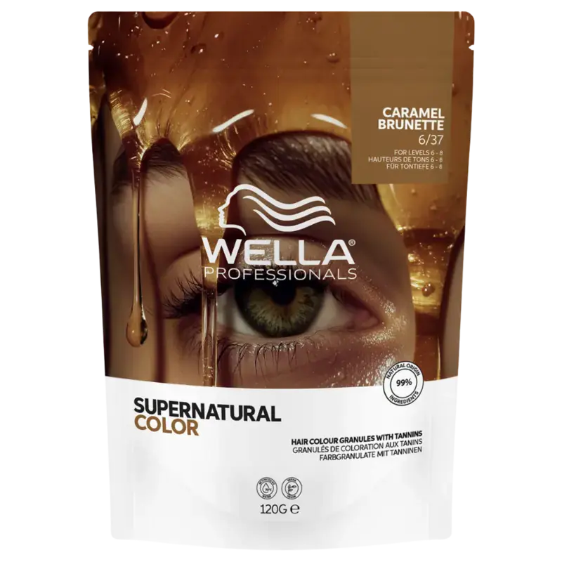 Wella Professionals Supernatural Color 120g 6/37 - Caramel Brunette Expressversand