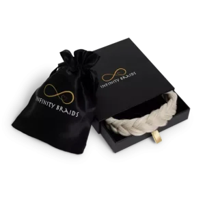 Infinity Braids Lizzy Ashy Ribbon Neu