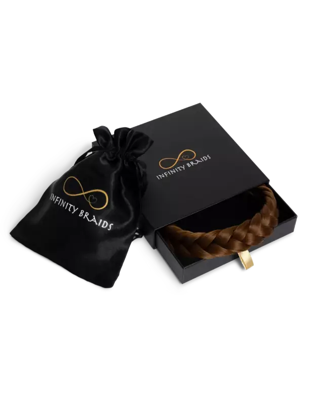 Must-Have Infinity Braids Lizzy Apricot Amber