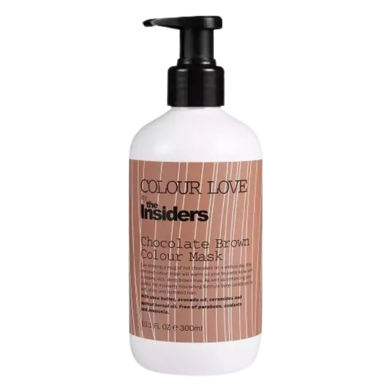 Sale The Insiders Colour Love Colour Mask 300ml Chocolate Brown