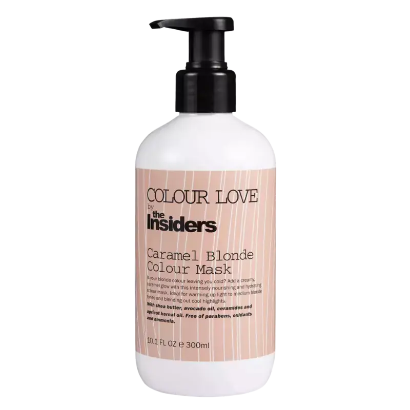 The Insiders Colour Love Colour Mask 300ml Caramel Blonde Echt