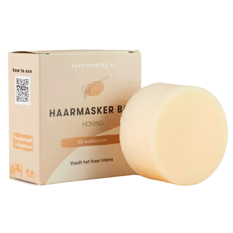 Shampoobars Haarmasker Bar 45g Honing Nur Für Kurze Zeit