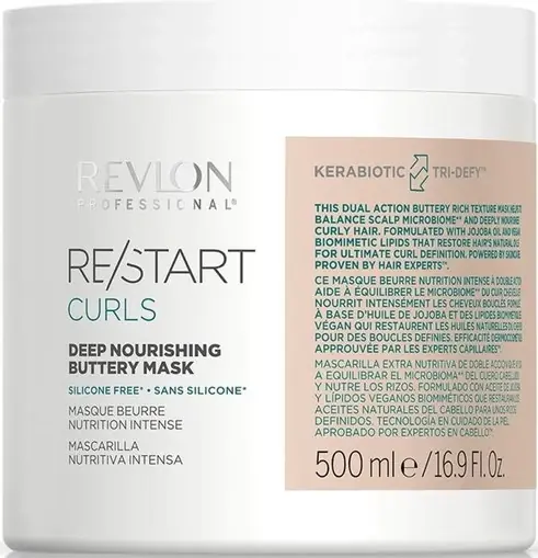 Beliebt Revlon Re-Start Curls Deep Nourishing Buttery Mask 500ml