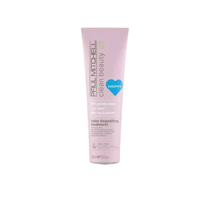Billig Paul Mitchell Clean Beauty Color Depositing Treatment 150ml Sapphire