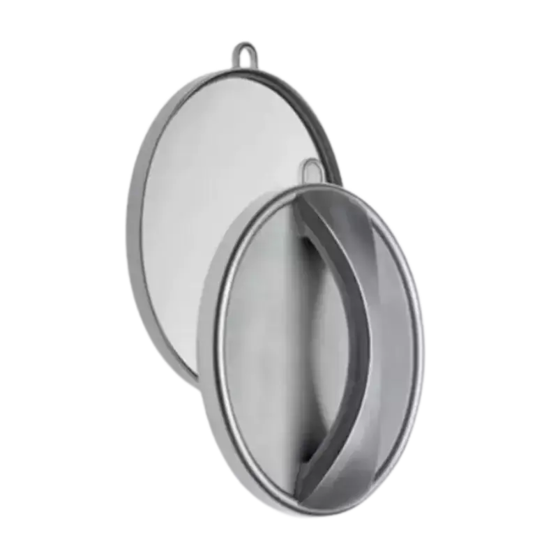 Neu Im Sortiment Efalock Handspiegel 28cm Silver