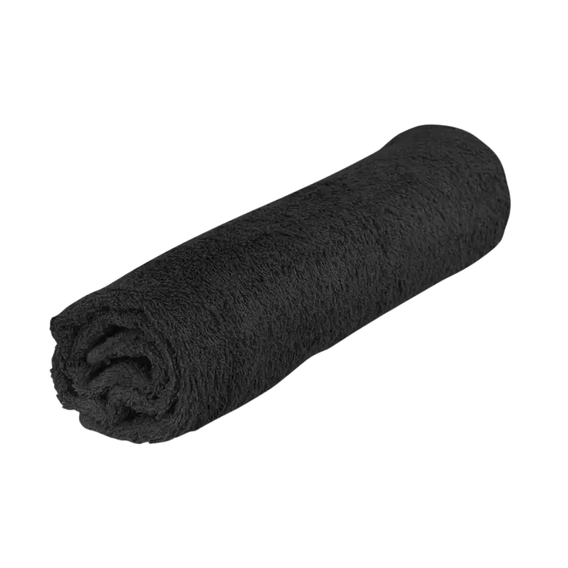 Sibel Bob Tuo Cotton Towel 50x85cm -12st Black Top-Seller