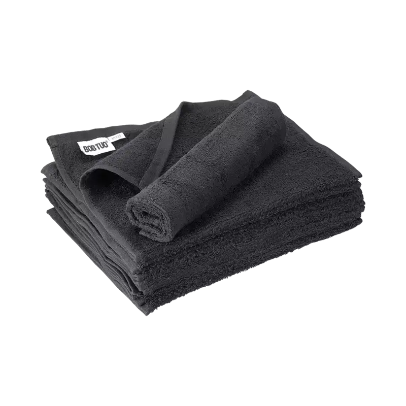 Expressversand Sibel Bob Tuo Cotton Towel Mini 28x45cm -12st Black