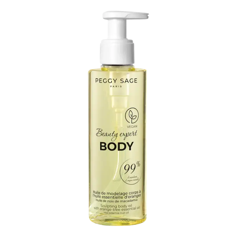 Begrenztes Angebot Peggy Sage Beauty Expert Body Sculpting Body Oil With Orange-Tree Essential Oil Beauty Expert Body - Macadamia Nut Oil 200ml