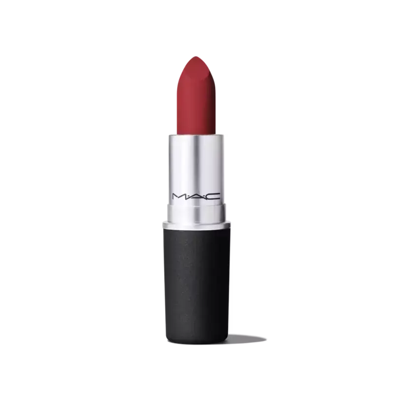 MAC Powder Kiss Lipstick 3gr Ruby New Schnäppchen