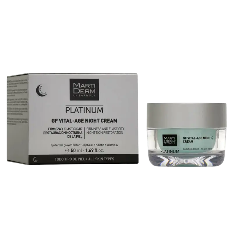 Martiderm Platinum GF Vital-Age Night Cream 50ml Neu Im Sortiment
