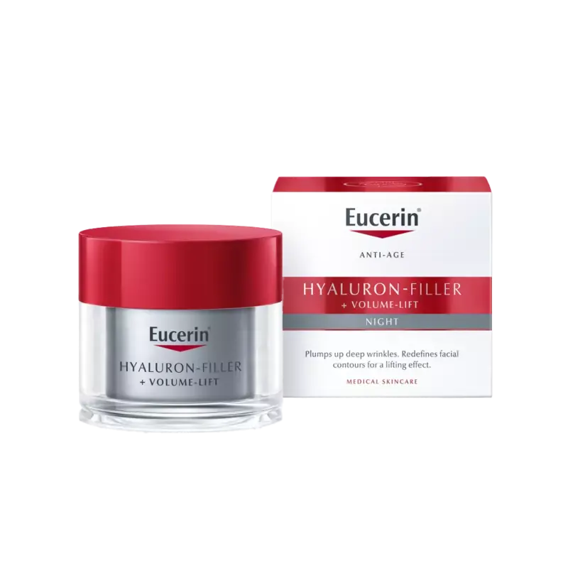 Eucerin Hyaluron-Filler + Volume Lift Night Cream 50ml Abverkauf
