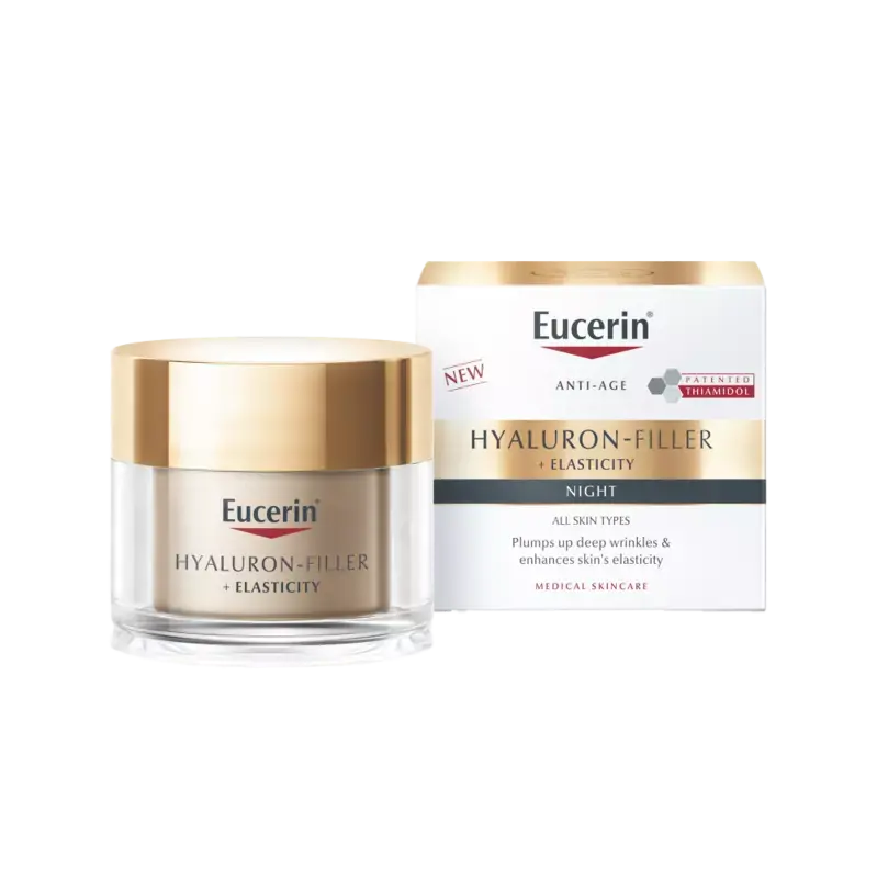 Neuheit Eucerin Hyaluron-Filler + Elasticity Night Cream 50ml