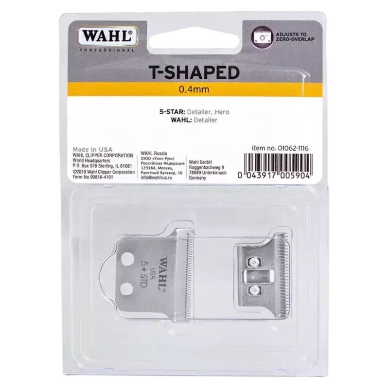 Wahl Detailer 5* Blade Extra T-Wide 40.6mm Neu Im Sortiment